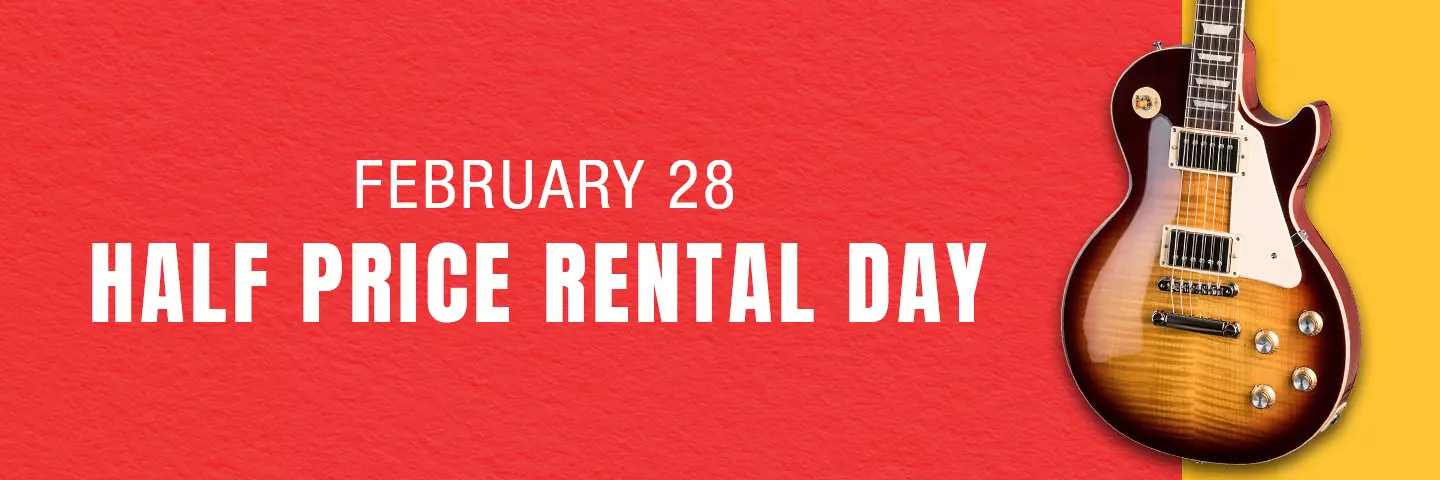 Half Price Rental Day!